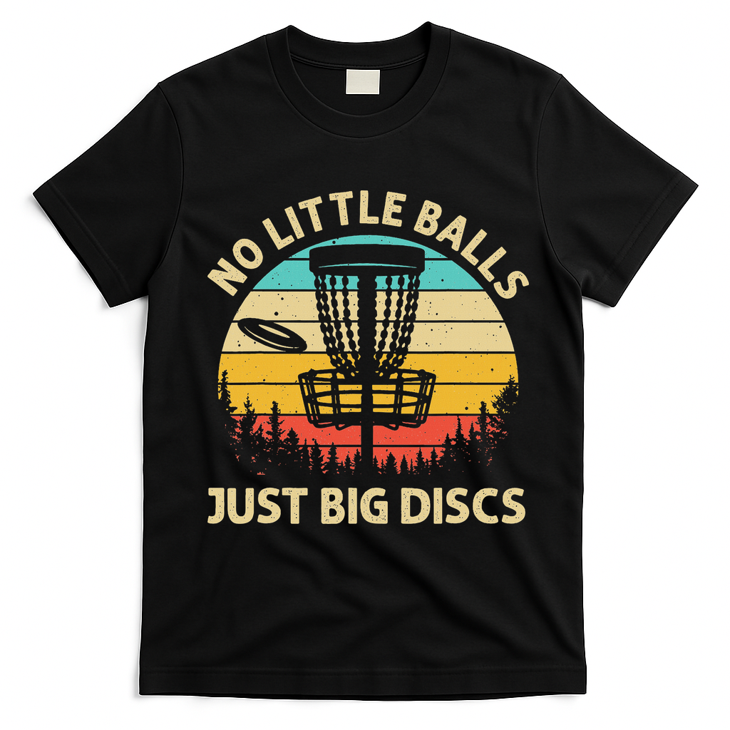 Funny Disc Golf Design For Women Disc Golf Lover Player T-Shirt - Black