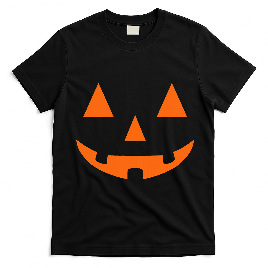 JACK O LANTERN PUMPKIN Costumes For Halloween T-Shirt - Black