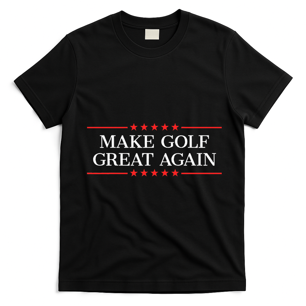 Make Golf Great Again T-Shirt - Black