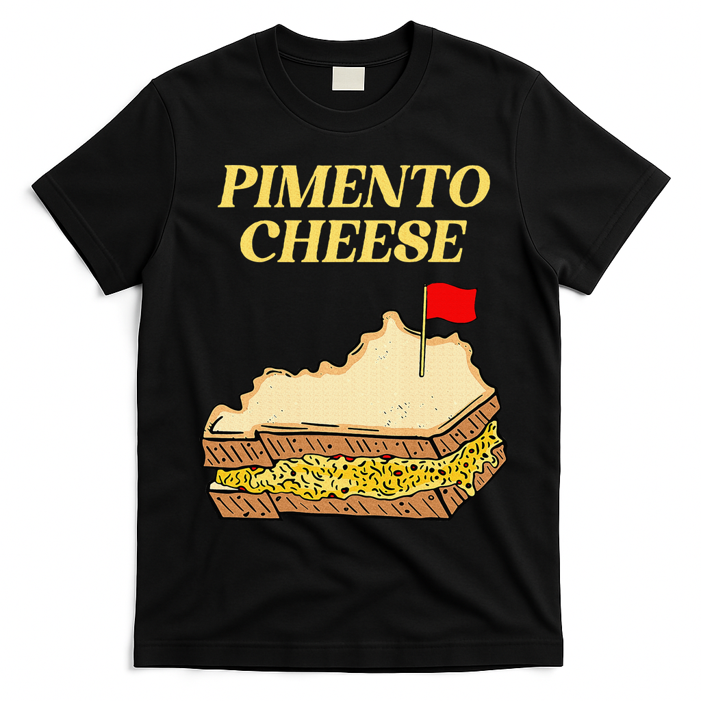 Pimento Cheese Golf T-Shirt - Black