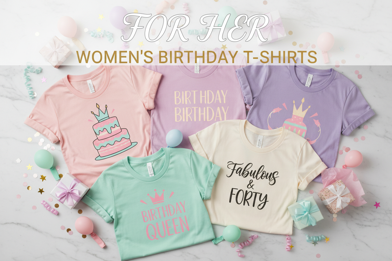For Her - Women's Birthday T-Shirts
