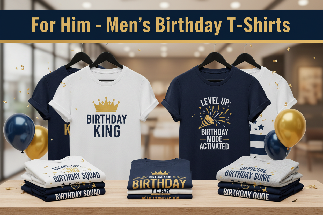 For Him - Men's Birthday T-Shirts