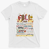 Autumn Fall Graphic T-Shirt - White