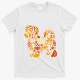 Autumn Pumpkin Fall Shih Tzu Thanksgiving T-Shirt - White