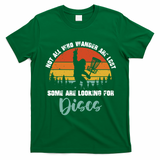 Bigfoot Disc Golf Big Foot Sasquatch Gifts For T-Shirt - Irish Green