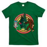 Bigfoot Disc Golf Funny Disc Golf T-Shirt - Irish Green