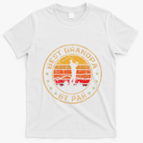 Best Grandpa By Par FatherS Day Golf Golfing T-Shirt - White