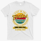Built In The Forties Original Unrestored 40th Birthday 40s T-Shirt - White