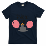Blow Me Hilarious Trendy Birthday T-Shirt - Navy