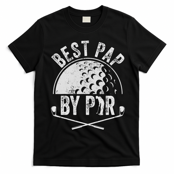 Best Pap By Par Golf Lover Sports Gift Golf Golfer T-Shirt - Black