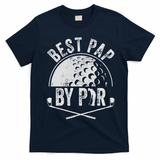 Best Pap By Par Golf Lover Sports Gift Golf Golfer T-Shirt - Navy Blue