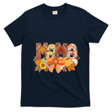 Cute Autumn Mama Fall Lover T-Shirt - Navy Blue