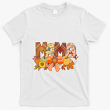 Cute Autumn Mama Fall Lover T-Shirt - White
