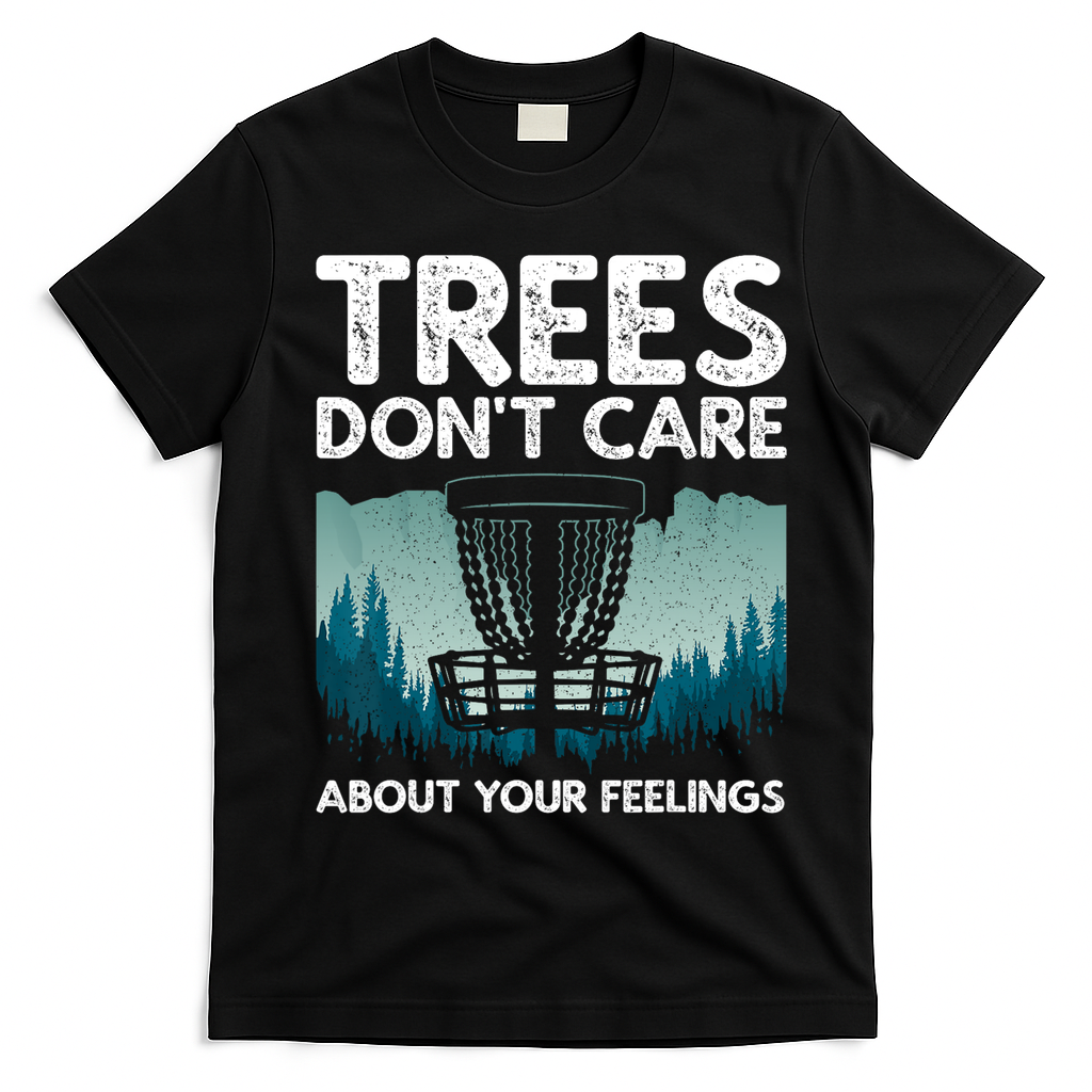 Cute Disc Golf For Men Women Disc Golf Player T-Shirt - Black