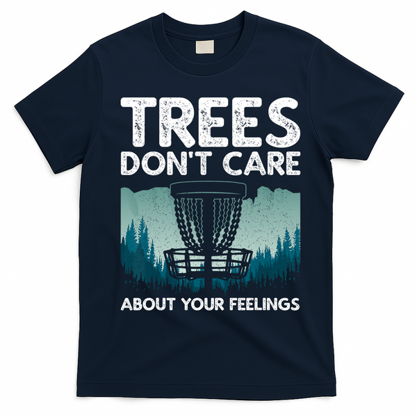 Cute Disc Golf For Men Women Disc Golf Player T-Shirt - Navy Blue