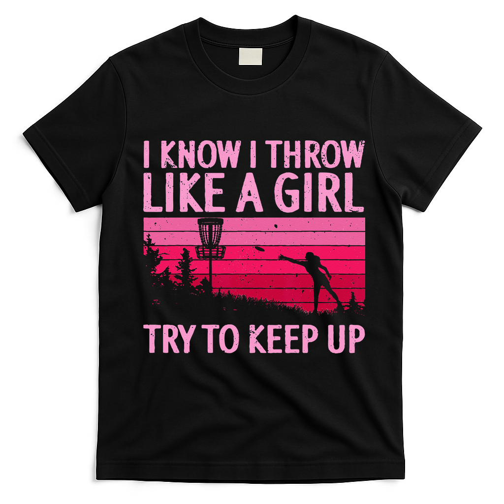 Cool Disc Golf Design For  Disc Golf Player T-Shirt - Black