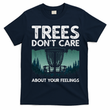 Cute Disc Golf Design Disc Golf Player T-Shirt - Navy Blue