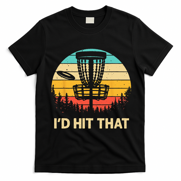Cool Disc Golf Design For  Disc Golf Lover & Player T-Shirt - Black