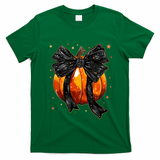 Cute Fall Autumn Halloween Pumpkin T-Shirt - Irish Green