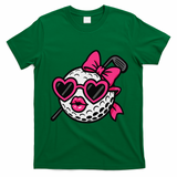 Coquette Golf Chic Preppy Style Cute Fashion Women T-Shirt - Irish Green