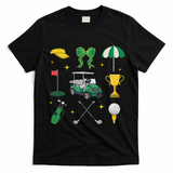 Coquette Golf, Girly Golf, Ladies Golf, Golf Social Club T-Shirt - Black