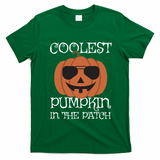 Coolest Pumpkin In The Patch Halloween Cute Gift T-Shirt - Irish Green