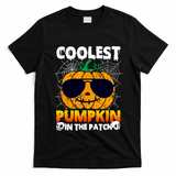 Coolest Pumpkin In The Patch Halloween Great Gift T-Shirt - Black