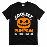 Coolest Pumpkin In The Patch For Halloween Fans Gift T-Shirt - Black