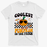 Coolest Pumpkin In The Patch T-Shirt - White