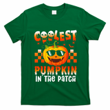 Coolest Pumpkin In The Patch Halloween Gift T-Shirt - Irish Green