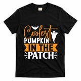 Coolest Pumpkin In The Patch Gift T-Shirt - Black