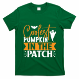Coolest Pumpkin In The Patch Gift T-Shirt - Irish Green