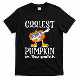 Coolest Pumpkin In The Patch Vintage Pumpkin Halloween Meaningful Gift T-Shirt - Black