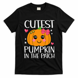 Coolest Pumpkin In The Patch Halloween Thanksgiving T-Shirt - Black