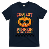 Coolest Pumpkin In The Patch Halloween Meaningful Gift T-Shirt - Navy Blue
