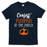 Coolest Pumpkin In The Patch Meaningful Gift T-Shirt - Navy Blue