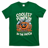 Coolest Pumpkin In The Patch Cute Gift T-Shirt - Irish Green