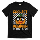 Coolest Pumpkin In The Patch Outfit Halloween T-Shirt - Black