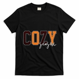 Cozy Season Fall Lover T-Shirt - Black