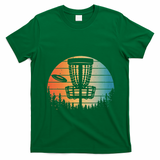 Disc Golf Art Disc Golfer Disc Golf T-Shirt - Irish Green