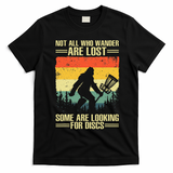 Disc Golf Art For Women Disc Golf Player T-Shirt - Black