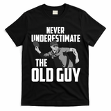 Disc Golf Art For Dad Disc Golf Lover Disc Golf Player T-Shirt - Black