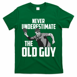 Disc Golf Art For Dad Disc Golf Lover Disc Golf Player T-Shirt - Irish Green