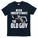 Disc Golf Art For Dad Disc Golf Lover Disc Golf Player T-Shirt - Navy Blue