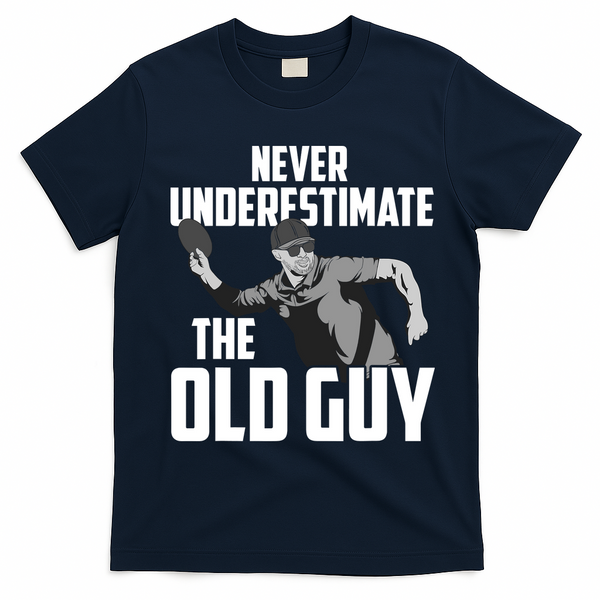 Disc Golf Art For Dad Disc Golf Lover Disc Golf Player T-Shirt - Navy Blue