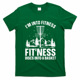 Disc Golf Art Disc Golfer Player Disc Golf T-Shirt - Irish Green
