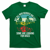 Disc Golf Basket Wandering T-Shirt - Irish Green
