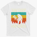 Disc Golf Bigfoot Sasquatch Frisbee Frolf Women T-Shirt - White