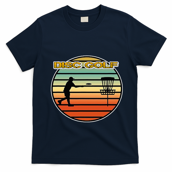 Disc Golf T-Shirt - Navy Blue