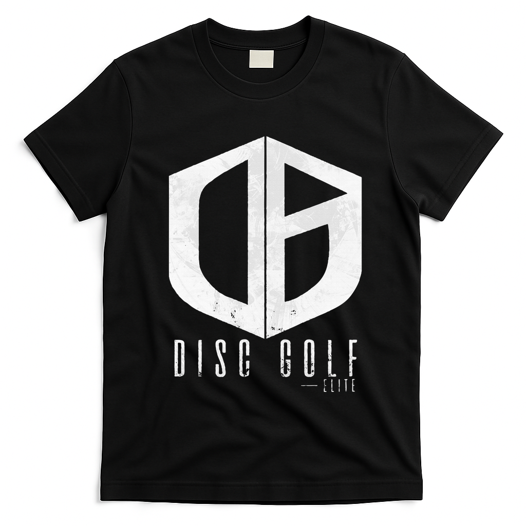 Disc Golf Elite T-Shirt - Black